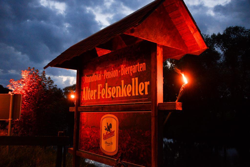 Gasthof Alter Felsenkeller Naumburg  Eksteriør billede