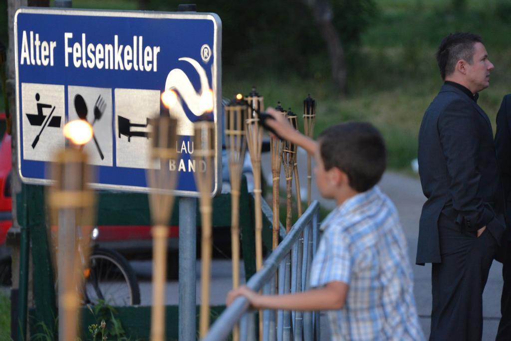 Gasthof Alter Felsenkeller Naumburg  Eksteriør billede