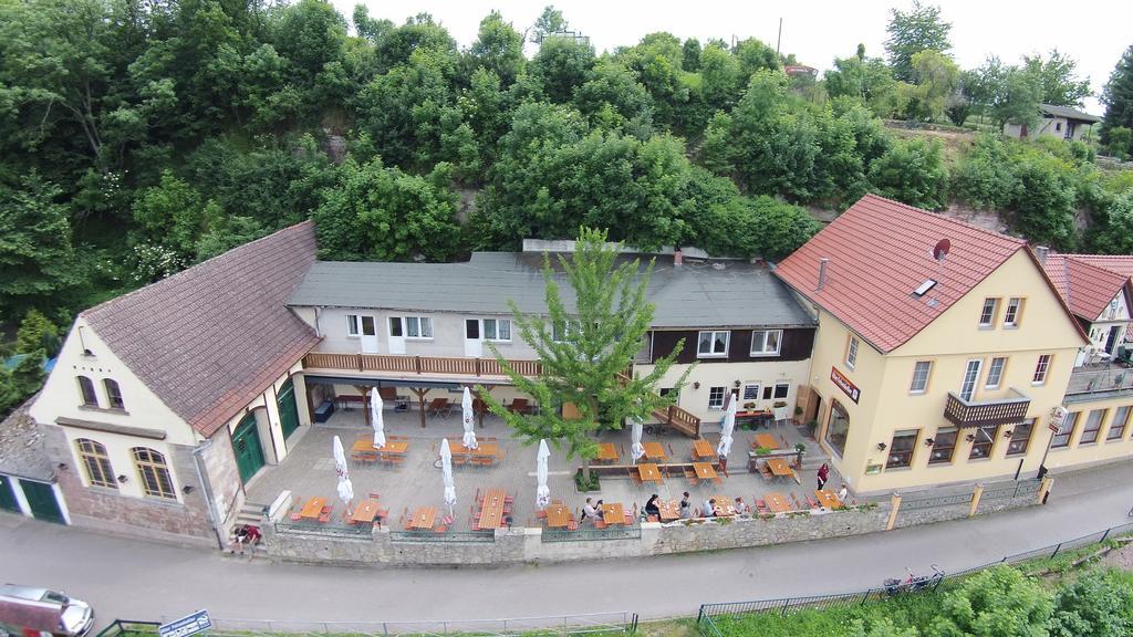 Gasthof Alter Felsenkeller Naumburg  Eksteriør billede